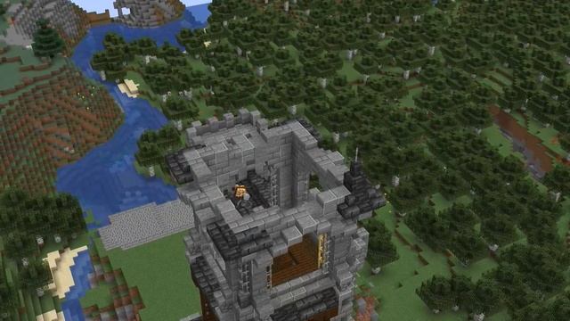 Как построить красивый ДОМ-ЗАМОК в ВЫЖИВАНИИ за 24 ЧАСА - МайнШилд 2 смотреть онлайн