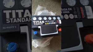 Аккумулятор TITAN 60 R+ новый