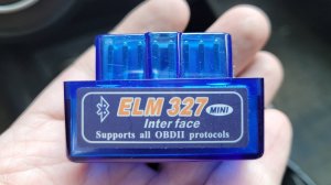 ELM 327 OBD 2 диагностика автомобиля