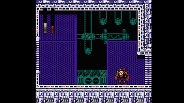 Dendy (Famicom,Nintendo,Nes) 8-bit MegaMan (RockMan) 3 part unknown stage 1