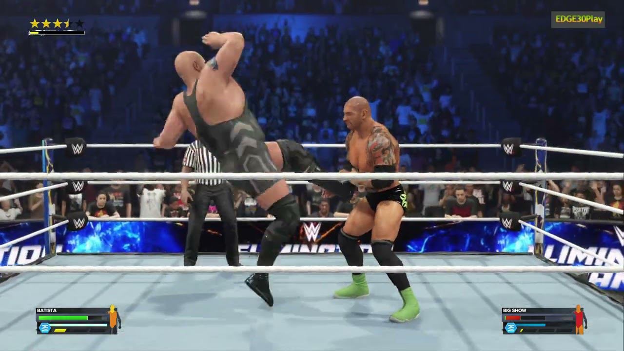 WWE2K24 Batista vs Big Show смотреть онлайн