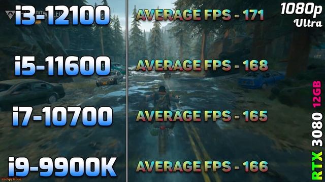 Core I3 12100 Vs Core I5 11600 Vs Core I7 10700 Vs Core I9 9900K | PC Gameplay Tested