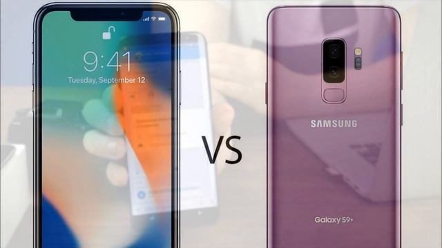 COMPARE APPLE IPHONE X AND SAMSUNG GALAXY S9 смотреть онлайн