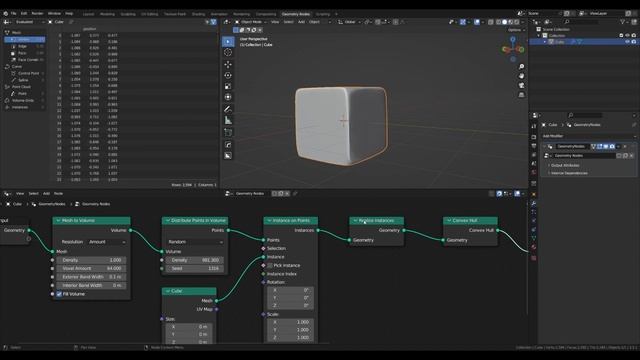 Bevel V.2 | Blender Geometry Nodes смотреть онлайн