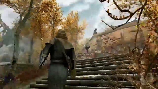 Skyrim SE (PS4 Modded) - Beautiful Whiterun. смотреть онлайн