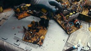 Блоки питания на цветмет! Разбор 19 БП и подсчет количества меди, алюминия в них.