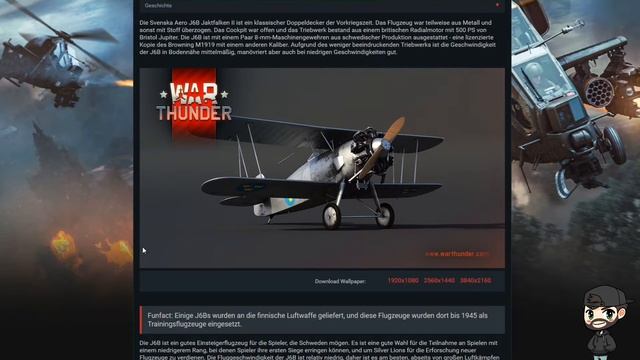 Let's Play War Thunder #46 Deutsch Dev-Blog News J6B Jaktfalken II und eine Überraschung смотреть онлайн