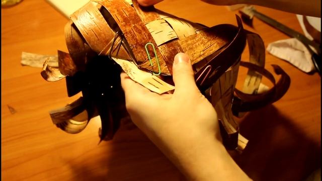 Плетём коробочку из бересты смотреть онлайн