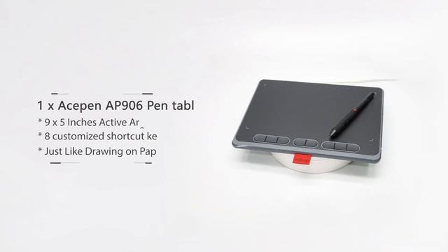 Unboxing for AP906 graphic tablet | ACEPEN смотреть онлайн
