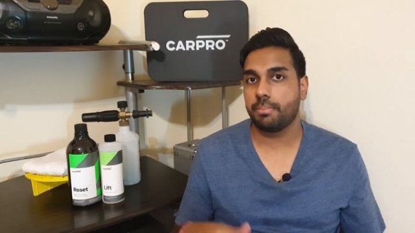 NEW!! Carpro Lift Snow foam pre wash + Reset Shampoo - How to use, Review (Ceramic coating products