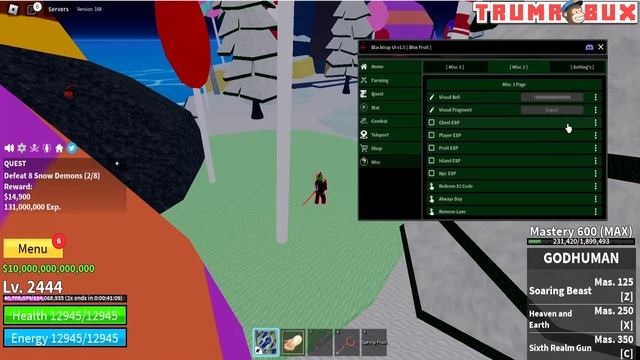 [ROBLOX] CÁCH HACK BLOX FRUIT UPDATE 18 TRÊN ĐIỆN THOẠI MỚI AUTO FARM / SCRIPT HACK FREE смотреть онлайн