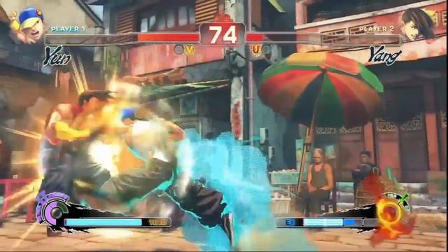 Super Street Fighter IV: Arcade Edition - Yun & Yang Trailer [HD] смотреть онлайн