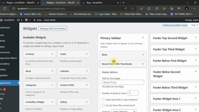 How To Show Recent Posts With Thumbnails In WordPress | WordPress Tutorials смотреть онлайн