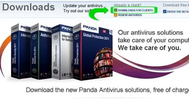 How to download your Panda Antivirus 2011/2010/2009. Panda Security USA смотреть онлайн