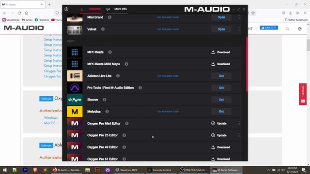 M-Audio Oxygen Pro MINI - USB Connection, Getting Started, and DAW Setup Tutorial смотреть онлайн