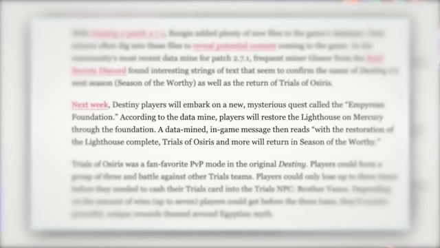 [COMMUNITY QUEST] To Unlock TRIALS of OSIRIS! | Destiny 2 смотреть онлайн