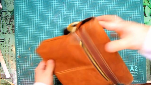 Мастер-класс № 27. Сумка "Винстон". DIY leather bag "Winston" смотреть онлайн