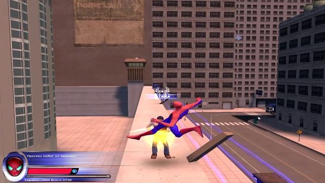 Spider-Man 2 (2004) - ЯРОСТЬ РИНО! | Прохождение #1 смотреть онлайн