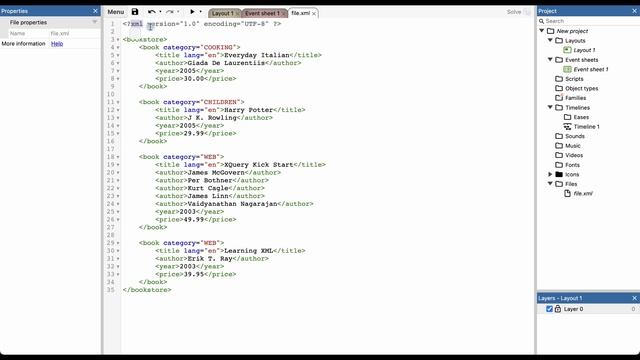 XML | Урок №109 | Курс по Construct 3 | Разработка игр смотреть онлайн