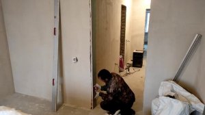 БЫСТРЫЙ СПОСОБ СУЖЕНИЯ ДВЕРНОГО ПРОЁМА