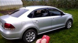 Автоматическое поднятие/опускание стекол с брелка VW Polo Sedan