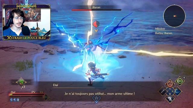 INFINITY STRASH : DRAGON QUEST THE ADVENTURE OF DAI FR #1 ⚡ Baran (Gameplay) смотреть онлайн