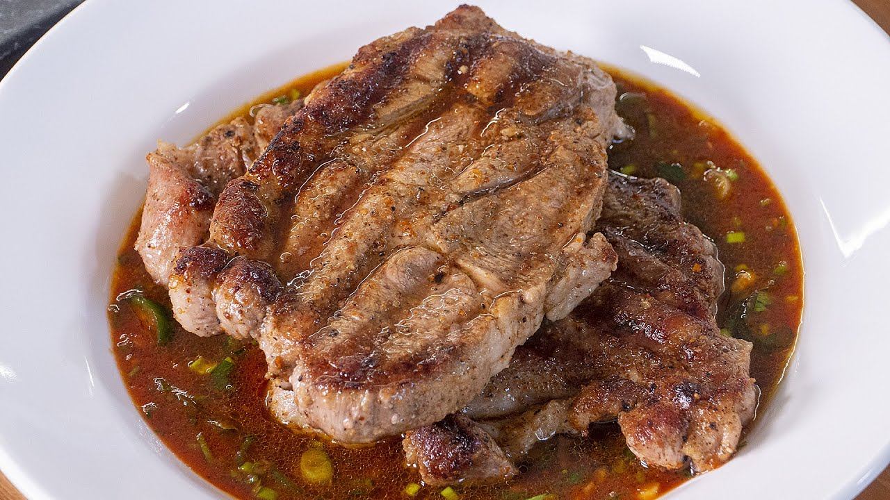 Такую вкуснятину можно готовить каждый день. Идеальная свиная шея для вашего ужина смотреть онлайн