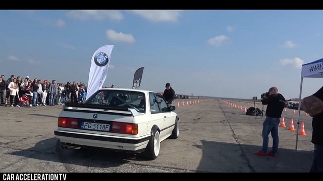 BMW 320i E30 M50 Engine Swap Turbo Sound