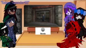 Scp react to Bonda(again)part 4||Never Laugh With SCP 939||Gacha club Reaction