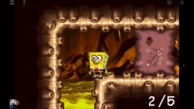 SpongeBob SquarePants: Creature From The Krusty Krab (GBA) [2006]. Rus Version & Comments. Longplay
