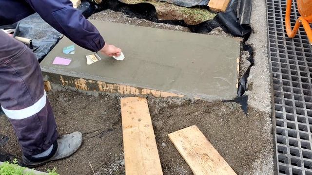 Садовая дорожка из бетона смотреть онлайн