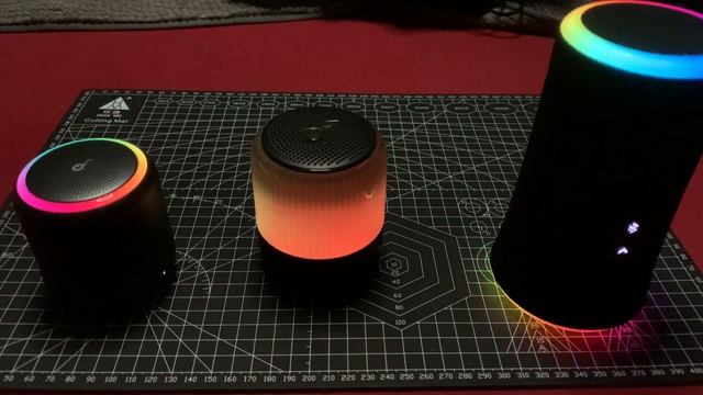 Soundcore Glow Mini Sound Test with Party Cast смотреть онлайн