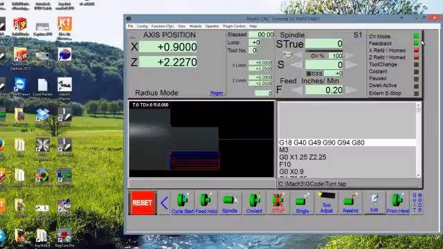 CAD CAM, CNC, Mach3, Android, Smart Phone, Turning, Lathe, G-Code смотреть онлайн