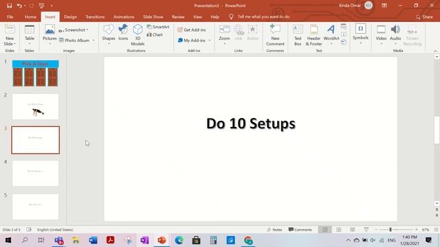 how to create (Pick A Door Game) in Powerpoint смотреть онлайн