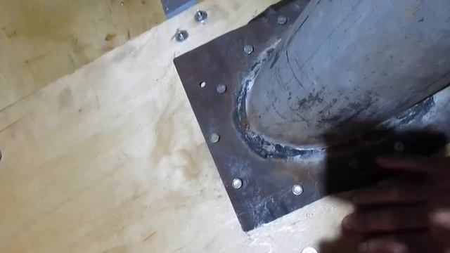 Водный гидроцикл из пенопласта и фанеры с водометом из помпы. Руль для водомета из пластиковой труб смотреть онлайн