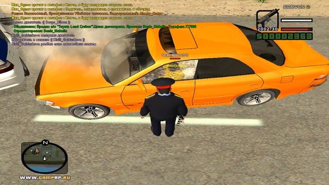 погоня за Mark Ll ДПС [CRMP-RP II]