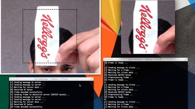 Logo detection with socket communication смотреть онлайн