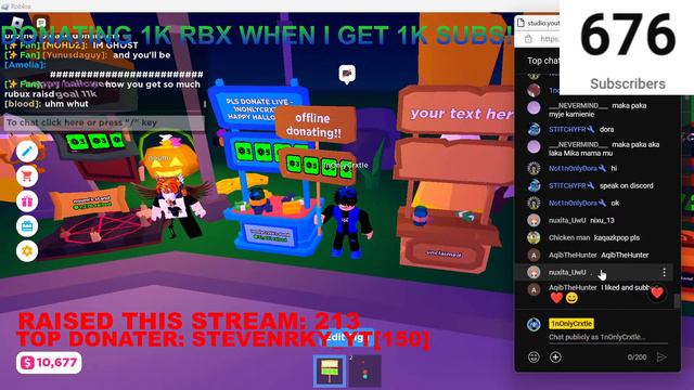 PLS DONATE LIVE🔴 | DONATING ROBUX TO VIEWERS (ROBUX GIVEAWAY) смотреть онлайн