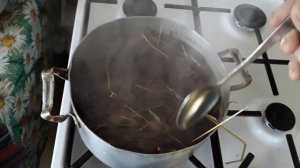 Взвар из сена для телёнка от диареи