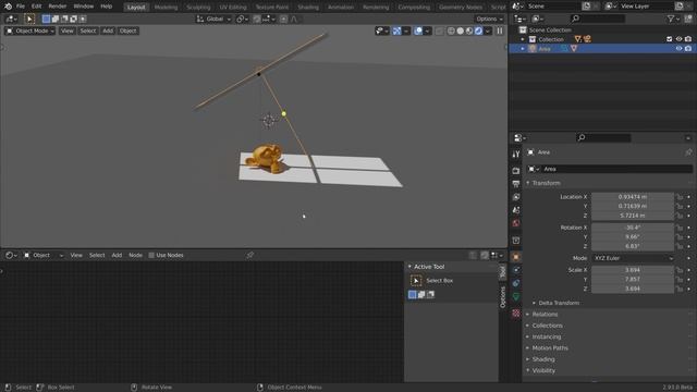 Window Light Trick in Blender 2.93 | New Area Light Feature смотреть онлайн