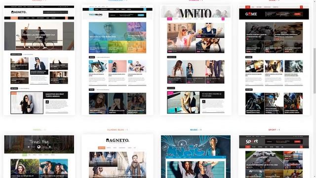 Magneto - Multi Concept Responsive WordPress Magazine and Blog Theme смотреть онлайн
