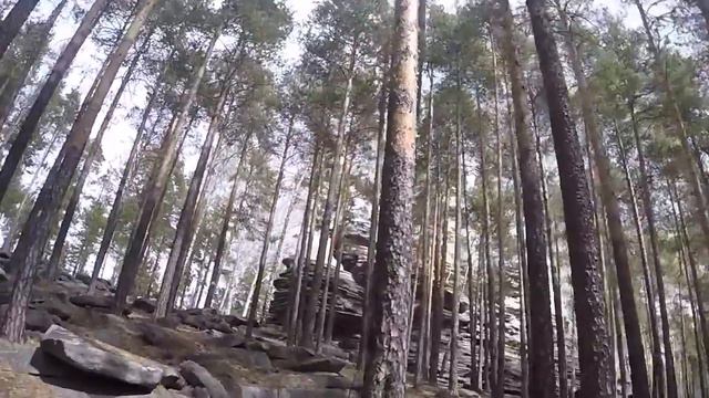 Чертово городище, можно и порычать. Ural Ultra Trail 2017. смотреть онлайн