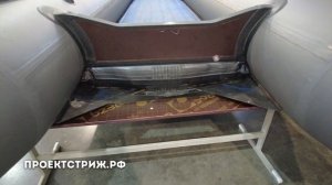 КАК МЫ СПАСЛИ СТАРУЮ ЛОДКУ ПВХ С НДНД ДНОМ ОТ УТИЛИЗАЦИИ!
