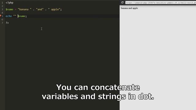 PHP basic tutorial. Operation of string by PHP. смотреть онлайн