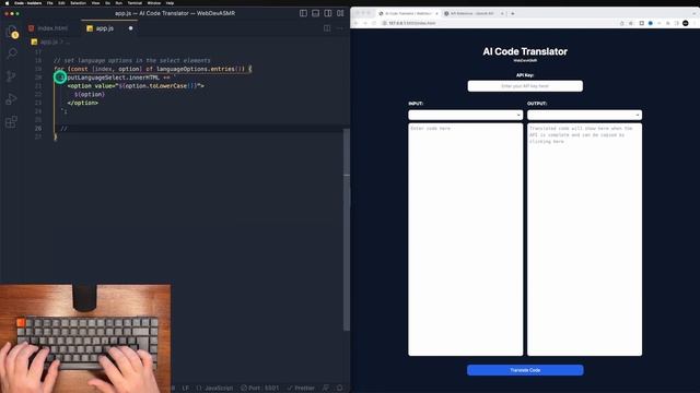 Amazing AI Code Translation | ASMR Programming - No Talking смотреть онлайн