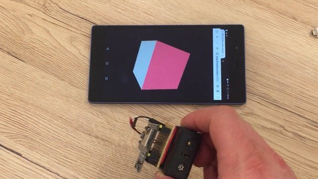 ESP32 + MPU9250: 3D orientation visualisation смотреть онлайн