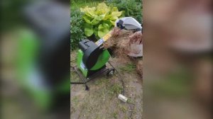 Садовый измельчитель ДРОВОСЕК электрический на 220В. В наличии! Звоните 8-913-007-54-84.