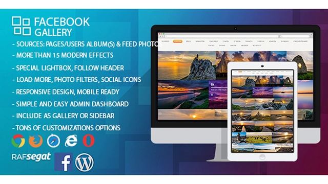 Facebook Gallery - Wordpress Plugin | Codecanyon Scripts and Snippets смотреть онлайн