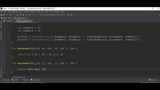max number of two in kotlin смотреть онлайн