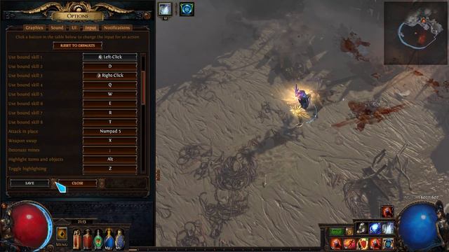 Path of Exile - GlacialCascade Mine, NUM5 Trick for Miners HARDCORE VERSION смотреть онлайн